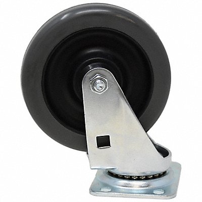 RUBBERMAID COMMERCIAL PRODUCTS 1874659 Quiet Swivel Castor 350lb. 5 Wheel Dia