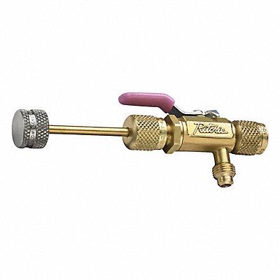 YELLOW JACKET 18992 Vacuum/Charge Valve w/ Side Port