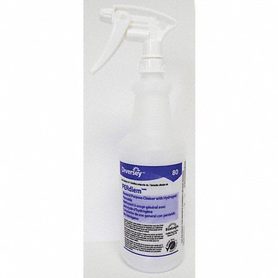 DIVERSEY 130274 Trigger Spray Bottle 12 1/2 H White PK12