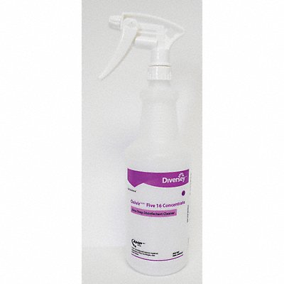 DIVERSEY 130272 Trigger Spray Bottle 12 1/2 H White PK12
