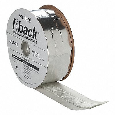 AQUASOL AFBT40 Fiberglass Backing Tape 4 in W 41 ft L