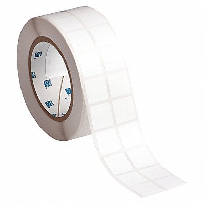 BRADY THT1414883 Label White Blank Polyester