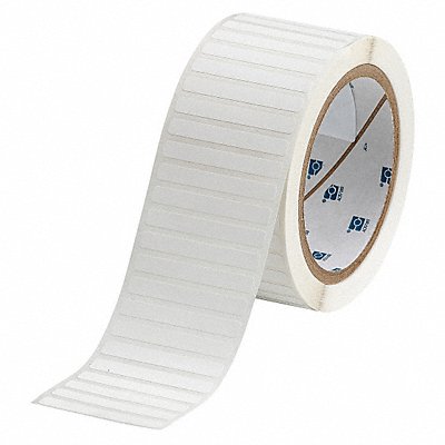 BRADY THT15174252 Label White Blank Polypropylene
