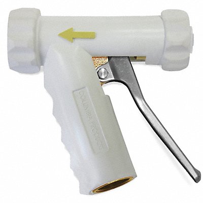 SANI-LAV N1W Water Nozzle Industrial White 5-1/2 In L
