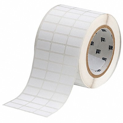 BRADY THT548810 Label White Blank Polyester