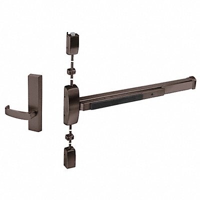 SARGENT 8715FLHR10B G6702 Verticalical Rod Exit Device Grade 1