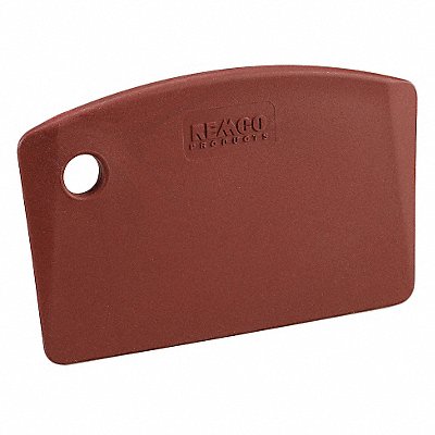 REMCO 6959MD4 G3976 Bench Scraper 5.2 in L Red