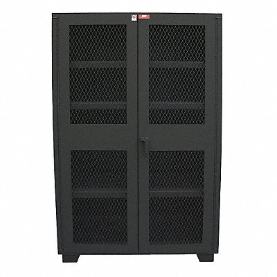 JAMCO DM248BL Shelving Cabinet 78 H 48 W Black