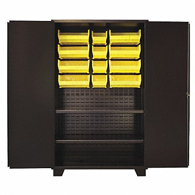 JAMCO HH248BL Bin Cabinet Shelving 78 H 48 W 24 D