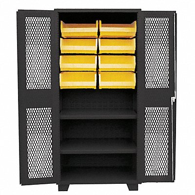 JAMCO DH236BL Bin Cabinet Shelving 78 H 36 W 24 D