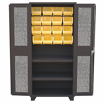 JAMCO DY236BL Bin Cabinet Shelving 78 H 36 W 24 D