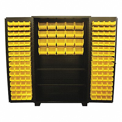 JAMCO DT248BL Bin Cabinet Shelving 78 H 48 W 24 D