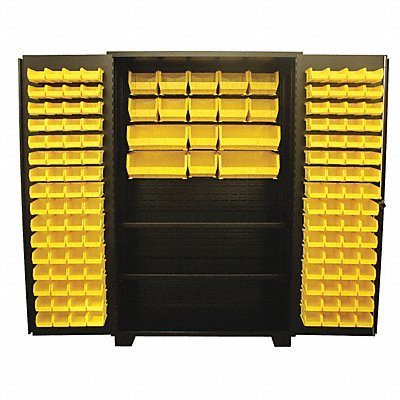 JAMCO DX248BL Bin Cabinet Shelving 78 H 48 W 24 D