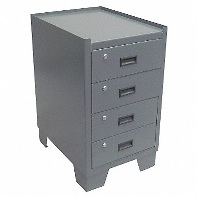 JAMCO JS218GP Drawer Cabinet 33 H 18 W Grey