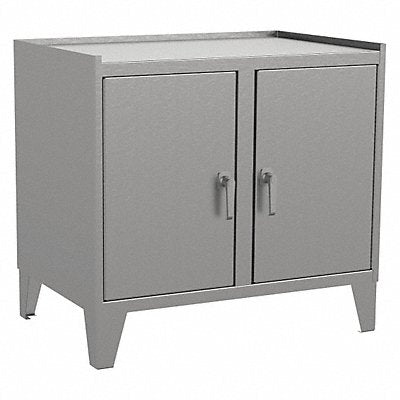 JAMCO ZP136 Shelving Cabinet 34 H 36 W Grey