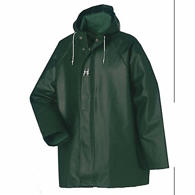 HELLY HANSEN 703004903XL Rain Jacket with Hood Green 3XL