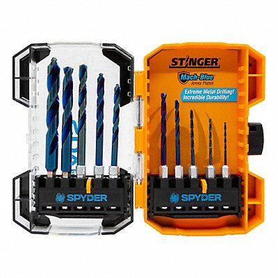 SPYDER 19017 HSS Twist Drill Bit Set