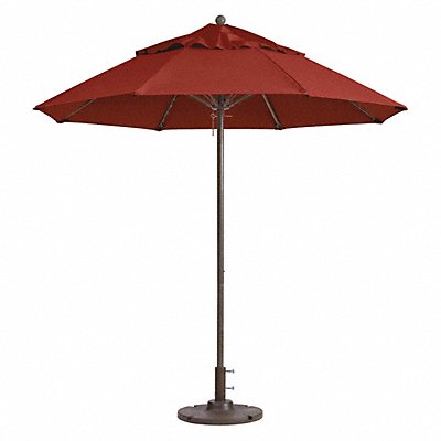 GROSFILLEX 98318231 Windmaster Umbrella Terra Cotta 7.5 Ft