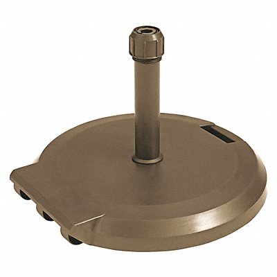GROSFILLEX US608437 Umbrella Base W/ Wheels Bronze Mist 84Lb