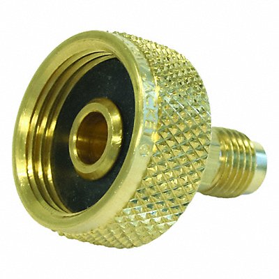 YELLOW JACKET 19105 Adapter Brass 800 psi 8 1/4 in L