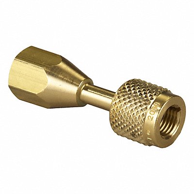 YELLOW JACKET 19110 Quick Coupler 8 1/2 in L Bronze