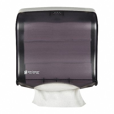 SAN JAMAR T1755TBK Towel Disp Fusion Multifold/C-Fold Black