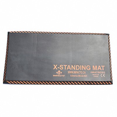 IMPACTO MAT5030 Anti-Fatigue Mat 18x36x1 Bevel Edge