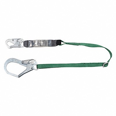 MSA 10191757 Lanyard 310 lb Cap. Green Adjustable