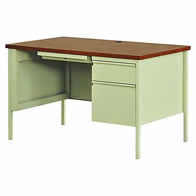 HIRSH 20436 Office Desk 48 W x 29-1/2 H x 30 D