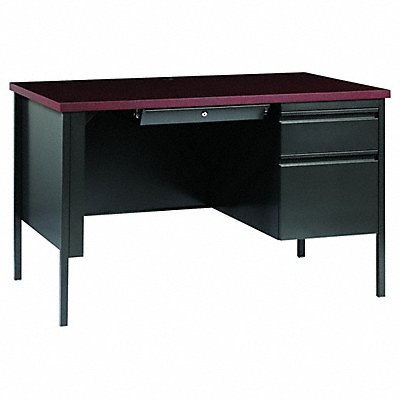 HIRSH 20438 Office Desk 48 W x 29-1/2 H x 30 D