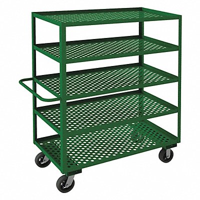 GRAINGER GC244856MR83T Metal Utility Cart 2 000 lb Steel