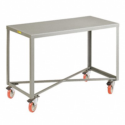 LITTLE GIANT IP2436RMTL Mobile Table 1 Shelf. 36 L x 24 W