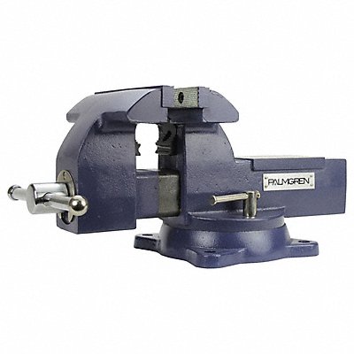 PALMGREN 9629745 Combination Vise Serrated Jaw 8 1/4 L