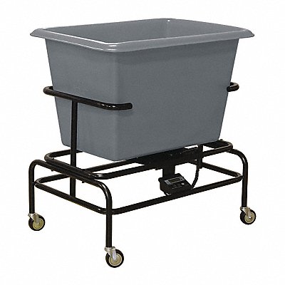 ROYAL BASKET TRUCKS G06GRXSTA3UNN Poly Scale Cart 6 Bu Grey
