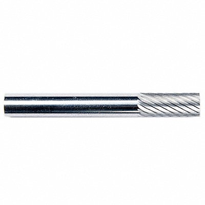 GRAINGER 19D632 Cylinder Burr SA Carbide 1/4 Single Cut