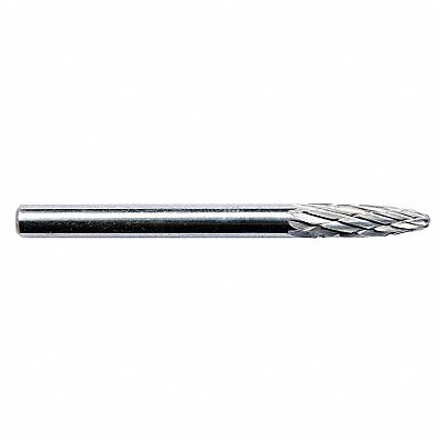 GRAINGER 19D867 Tree Burr SF Double Cut 1/4