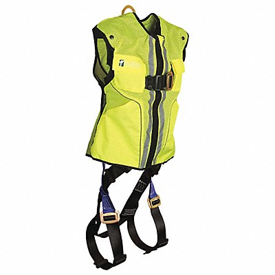 FALLTECH 7015LXL G4013 Full Body Harness Hi-Vis Vest L/XL