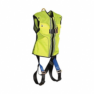 FALLTECH 7015SML G4013 Full Body Harness High Visibilty Vest S/M