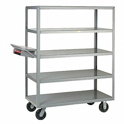 LITTLE GIANT 5M24486PHWSP Order-Picking Cart 3 600 lb Steel