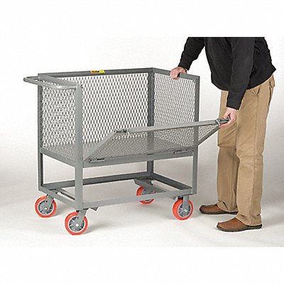 LITTLE GIANT RPDX24486PY Mesh Truck 40 in H 24 in W 53 in L