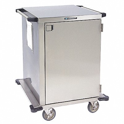 LAKESIDE 6932 Closed Case Cart SS 29x36x54 1 Door
