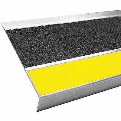 BOLD STEP 407NT20036102 Stair Tread Cover Black 36in W Aluminum