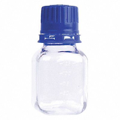 WHEATON WPBGC0125S Media Bottle 109.4 mm H 54.4 mm Dia PK24