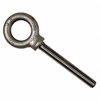 KEN FORGING K20284SS Machinery Eye Bolt Shank D 3/4 in