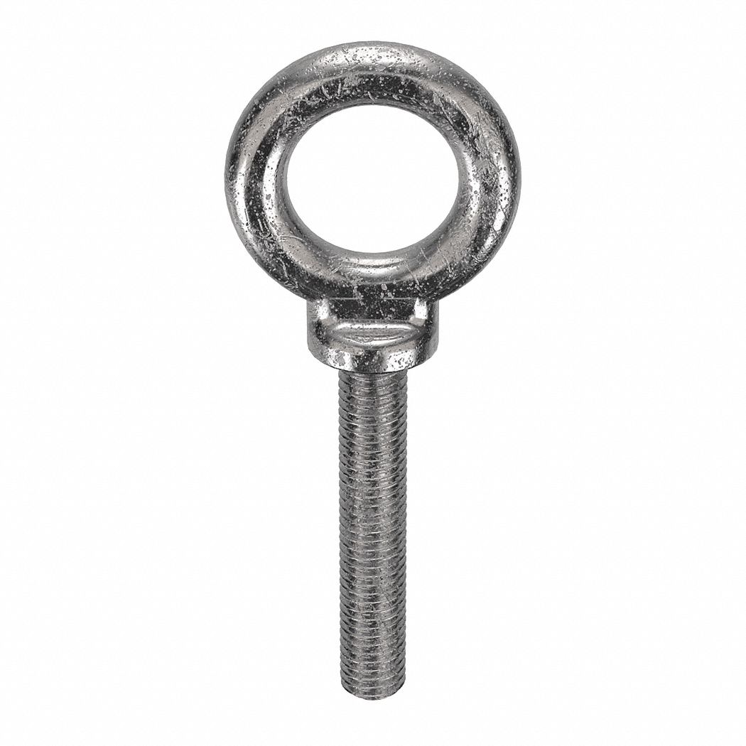 KEN FORGING K2027212SS Machinery Eye Bolt Shank D 5/8 in