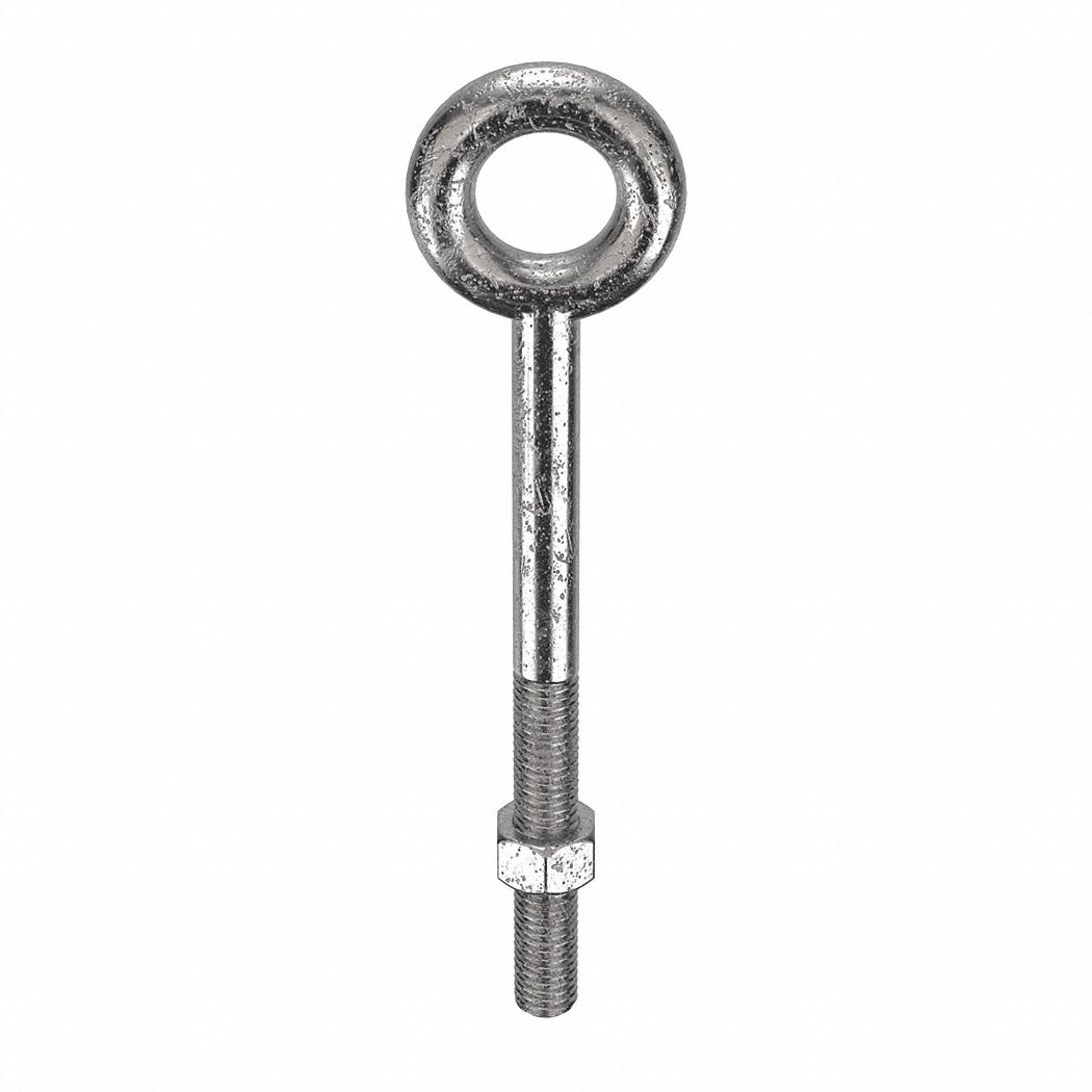 KEN FORGING N2009316SS6 Machinery Eye Bolt Shank D 7/8 in