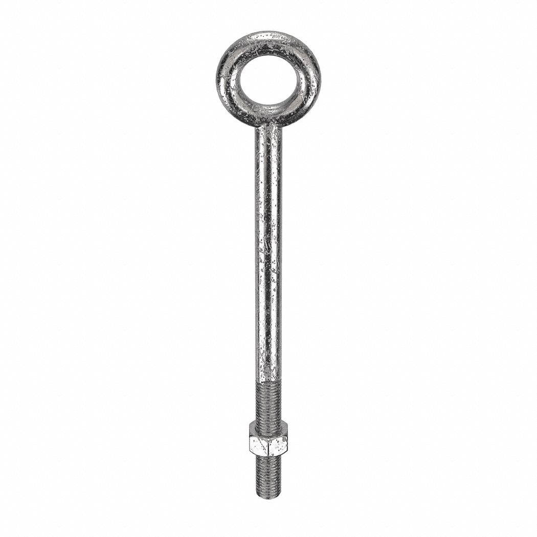 KEN FORGING N2014316SS6 Machinery Eye Bolt Shank D 1 1/2 in