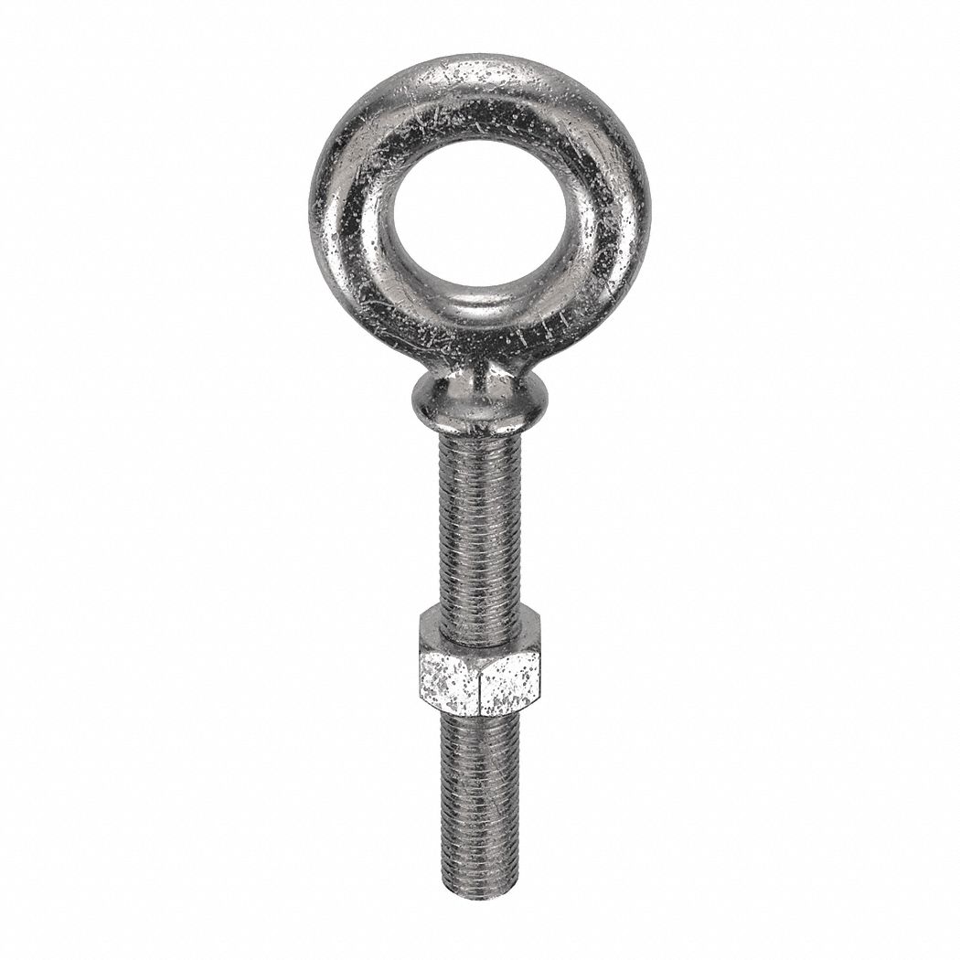 KEN FORGING N2032316SS6 Machinery Eye Bolt Shank D 1 1/4 in