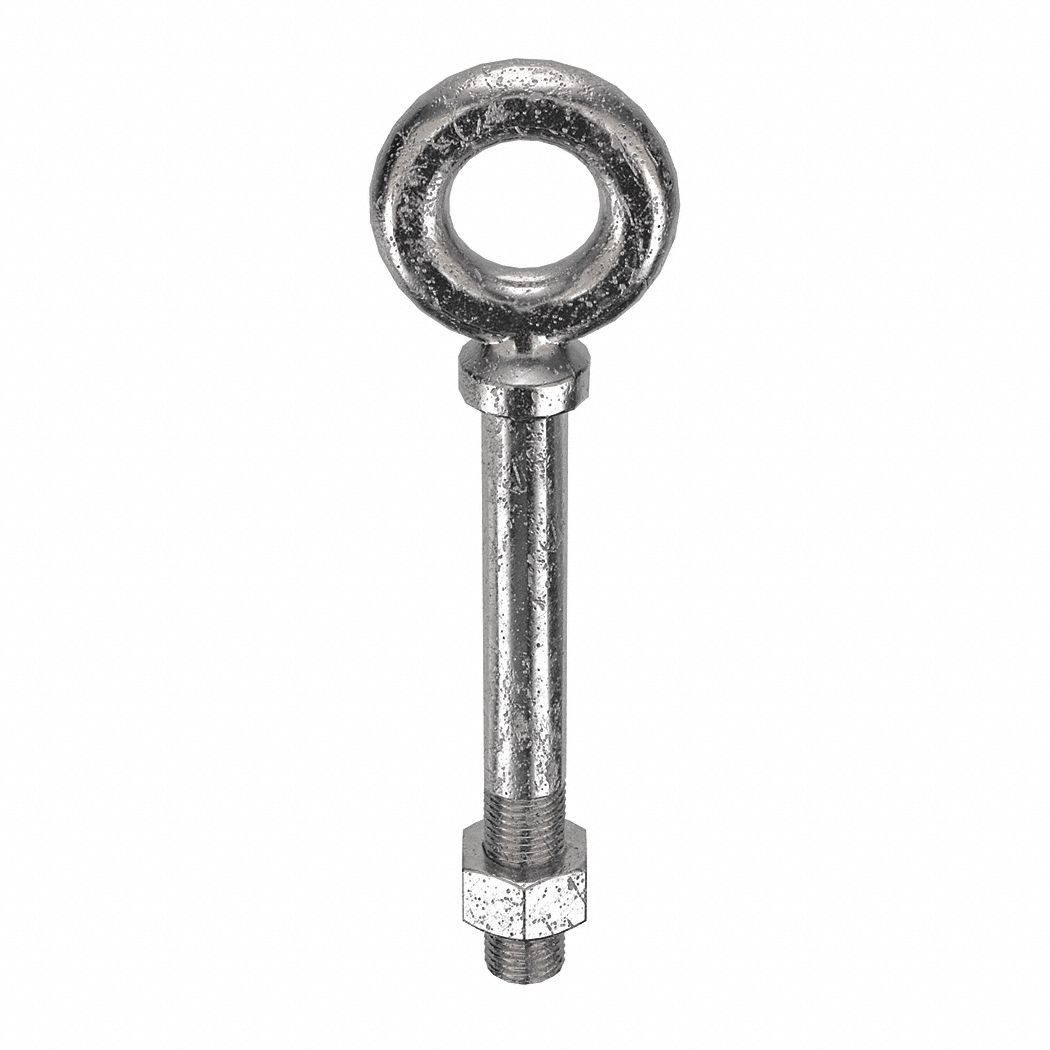 KEN FORGING N2029316SS12 Machinery Eye Bolt Shank D 7/8 in