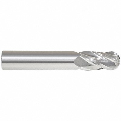 GRAINGER 223001086 Ball End Mill Single End 11/32 Carbide
